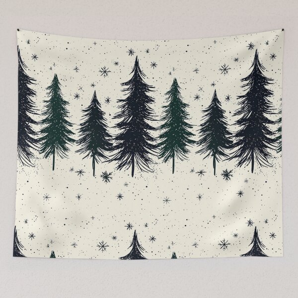Item preview, Cozy Pine Tree Design for Seasonal Decoration designed and sold by Piotrek0001.