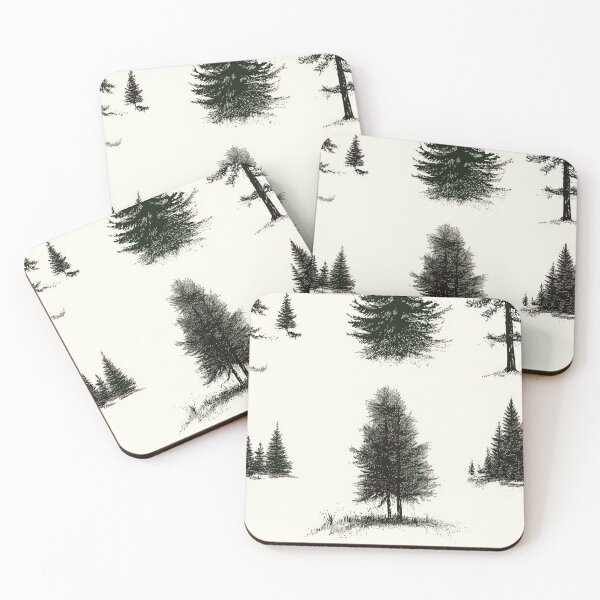 Item preview, Elegant Pine Forest Pattern with Nordic Charm designed and sold by Piotrek0001.