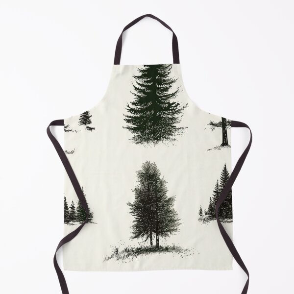 Item preview, Elegant Pine Forest Pattern with Nordic Charm designed and sold by Piotrek0001.