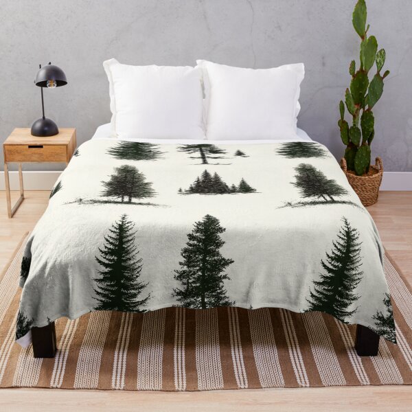 Item preview, Elegant Pine Forest Pattern with Nordic Charm designed and sold by Piotrek0001.
