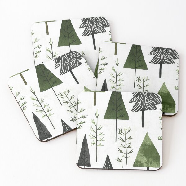 Item preview, Nature-Inspired Pine Tree Pattern for Winter Decor designed and sold by Piotrek0001.