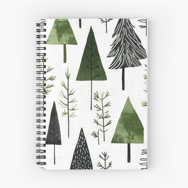 Item preview, Nature-Inspired Pine Tree Pattern for Winter Decor designed and sold by Piotrek0001.