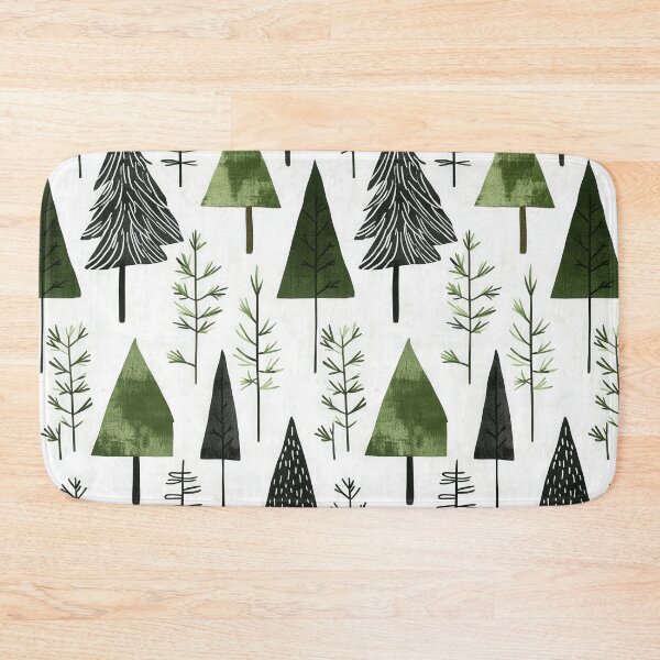 Item preview, Nature-Inspired Pine Tree Pattern for Winter Decor designed and sold by Piotrek0001.