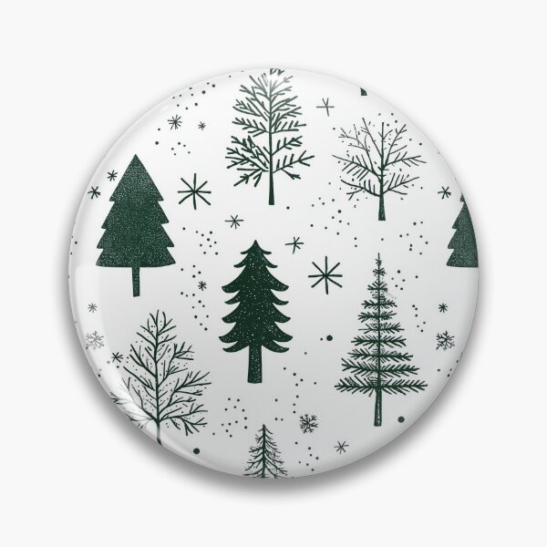 Item preview, Simplistic Evergreen Forest with Scandinavian Aesthetic designed and sold by Piotrek0001.