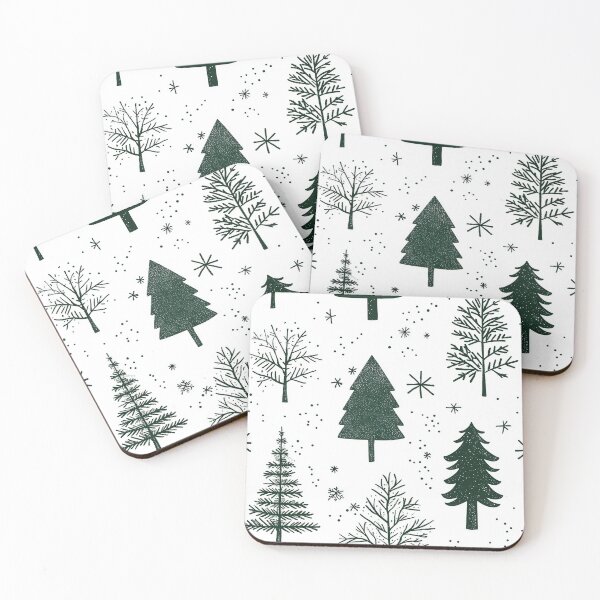 Item preview, Simplistic Evergreen Forest with Scandinavian Aesthetic designed and sold by Piotrek0001.