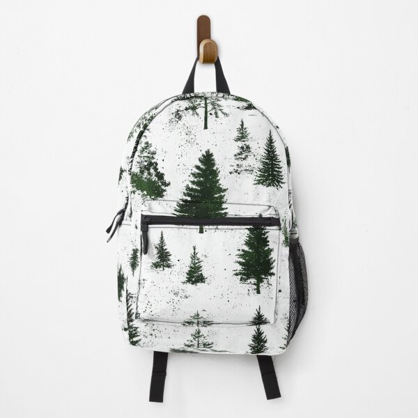 Item preview, Decorative Snowy Pine Forest Illustration with Charm designed and sold by Piotrek0001.