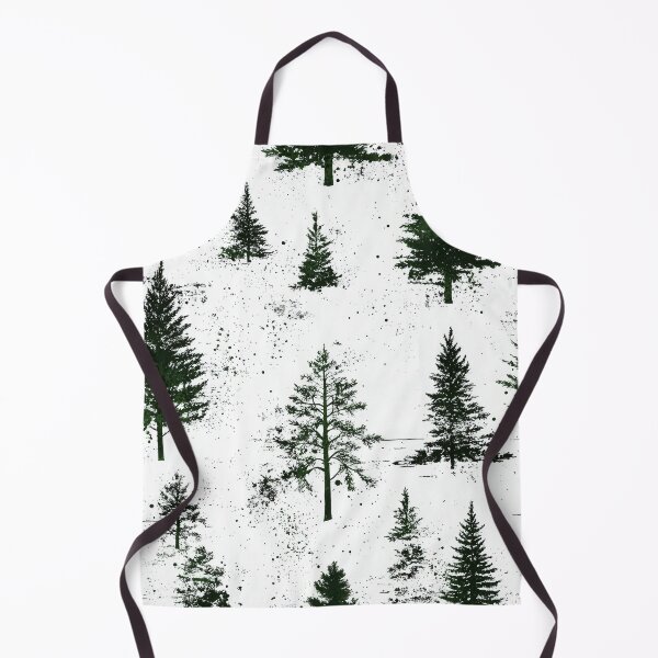 Item preview, Decorative Snowy Pine Forest Illustration with Charm designed and sold by Piotrek0001.