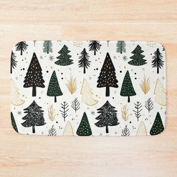 Item preview, Scandinavian Forest Scene with Evergreen Trees designed and sold by Piotrek0001.