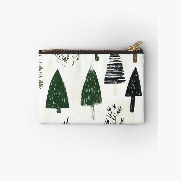Item preview, Minimalist Nordic Landscape with Evergreen Motifs designed and sold by Piotrek0001.
