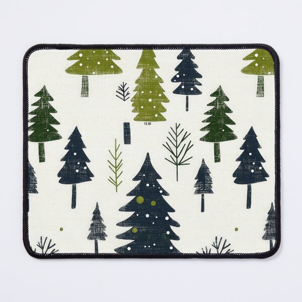 Item preview, Rustic Winter Pattern with Snow-Covered Pines designed and sold by Piotrek0001.
