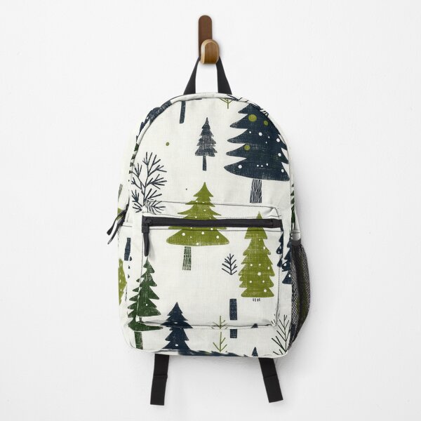 Item preview, Rustic Winter Pattern with Snow-Covered Pines designed and sold by Piotrek0001.