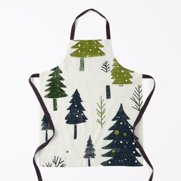 Item preview, Rustic Winter Pattern with Snow-Covered Pines designed and sold by Piotrek0001.