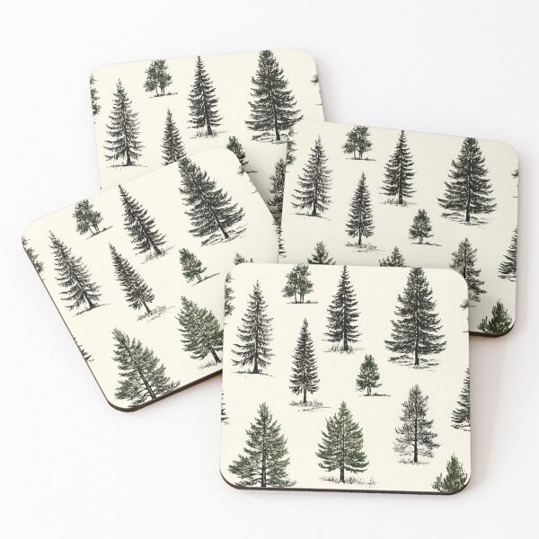 Item preview, Whimsical Forest with Scandinavian Evergreen Charm designed and sold by Piotrek0001.
