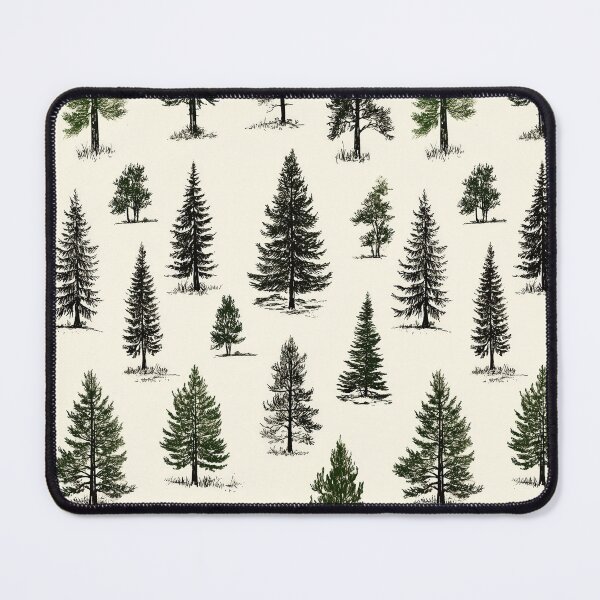 Item preview, Whimsical Forest with Scandinavian Evergreen Charm designed and sold by Piotrek0001.
