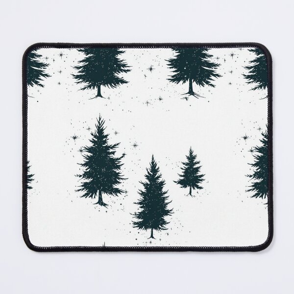 Item preview, Decorative Winter Landscape Featuring Evergreen Trees designed and sold by Piotrek0001.