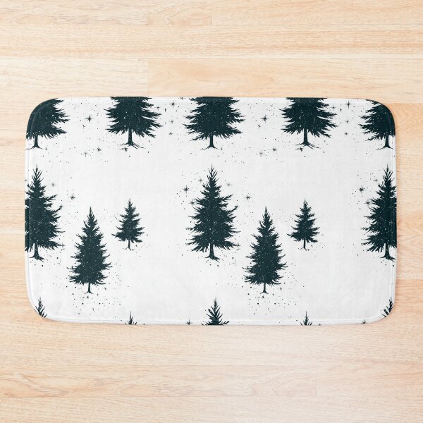 Item preview, Decorative Winter Landscape Featuring Evergreen Trees designed and sold by Piotrek0001.