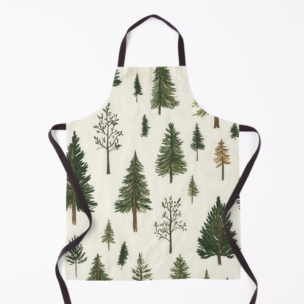 Item preview, Simplistic Snowy Pines with Rustic Forest Appeal designed and sold by Piotrek0001.