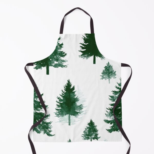 Item preview, Winter Forest Design with Snowy Evergreen Patterns designed and sold by Piotrek0001.