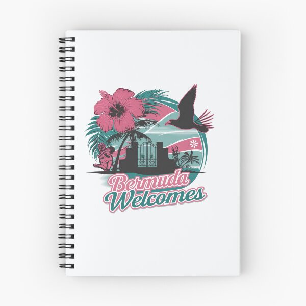Item preview, Bermuda Welcomes Flag Map Hamilton,   designed and sold by AnimalsDH305.