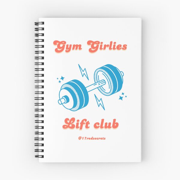 Item preview, Club de levantamiento de pesas para chicas del gimnasio designed and sold by 17Secrets.