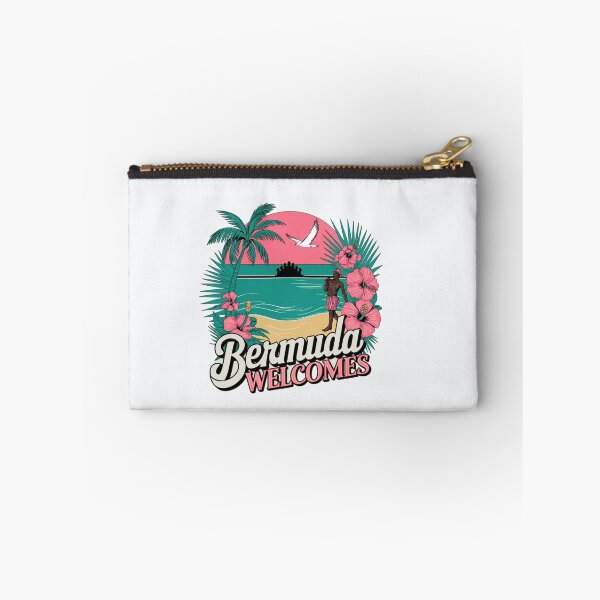 Item preview, Bermuda Welcomes Flag Map Hamilton,   designed and sold by AnimalsDH305.