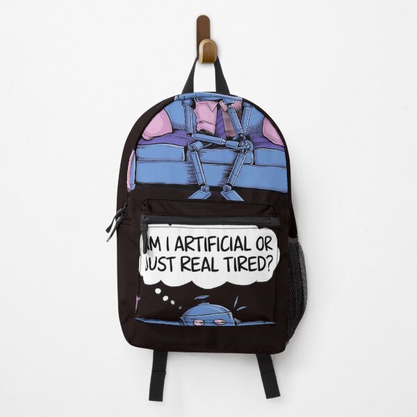Item preview, AI Existential Crisis: Am I Artificial or Just Real Tired? designed and sold by PosiPrints.