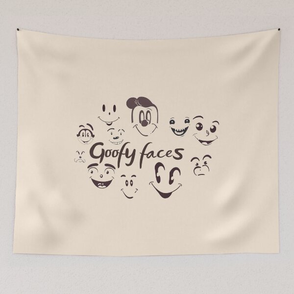 Item preview, Goofy Faces (SEPIA) designed and sold by RED-MOUSE.