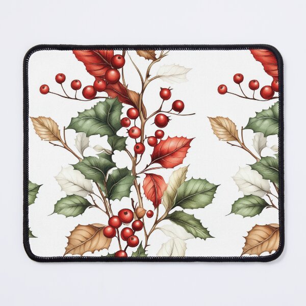 Item preview, Delicate leaves and berries in winter composition designed and sold by Piotrek0001.