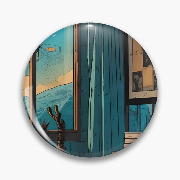 Item preview, retro office room designed and sold by NutmegsDesign.