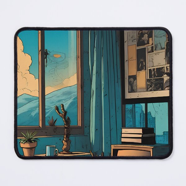 Item preview, retro office room designed and sold by NutmegsDesign.