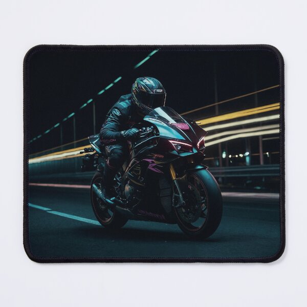 Item preview, Motorcyclist on the road designed and sold by Airod 07.