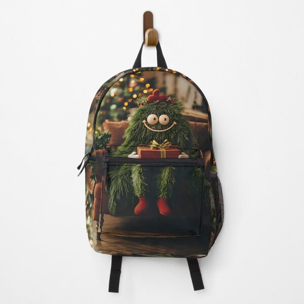 Item preview, Festive Tree Character Holding a Holiday Gift designed and sold by Amr Siam.