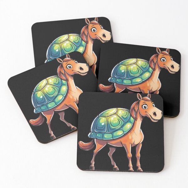 Item preview, Horse + Turtle Animal Mashup designed and sold by Getup-clothing.