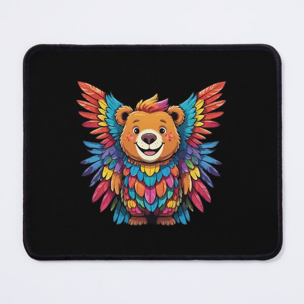 Item preview, Bear + Parrot Animal Mashup designed and sold by Getup-clothing.