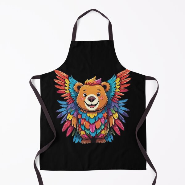 Item preview, Bear + Parrot Animal Mashup designed and sold by Getup-clothing.