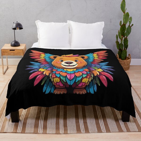 Item preview, Bear + Parrot Animal Mashup designed and sold by Getup-clothing.