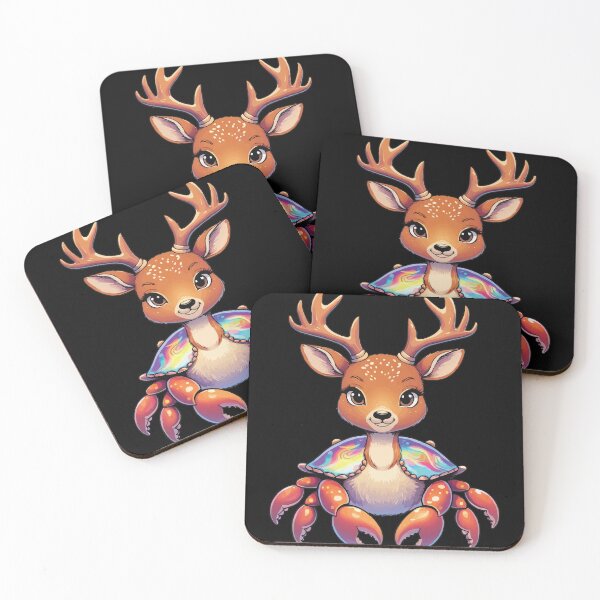 Item preview, Deer + Crab Animal Mashup designed and sold by Getup-clothing.
