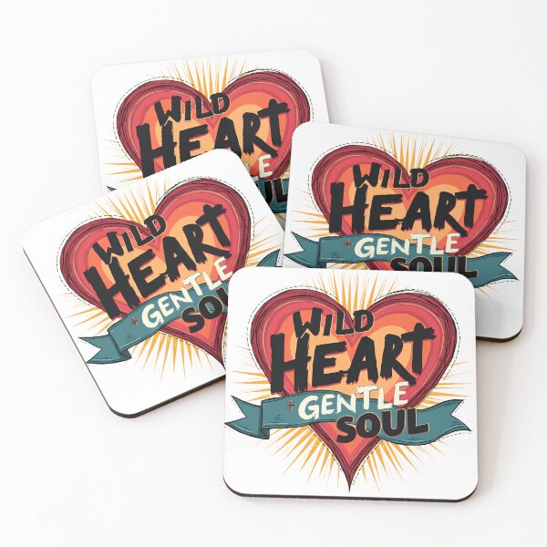 Item preview, Wild Heart Gentle Soul designed and sold by tonyartprints.