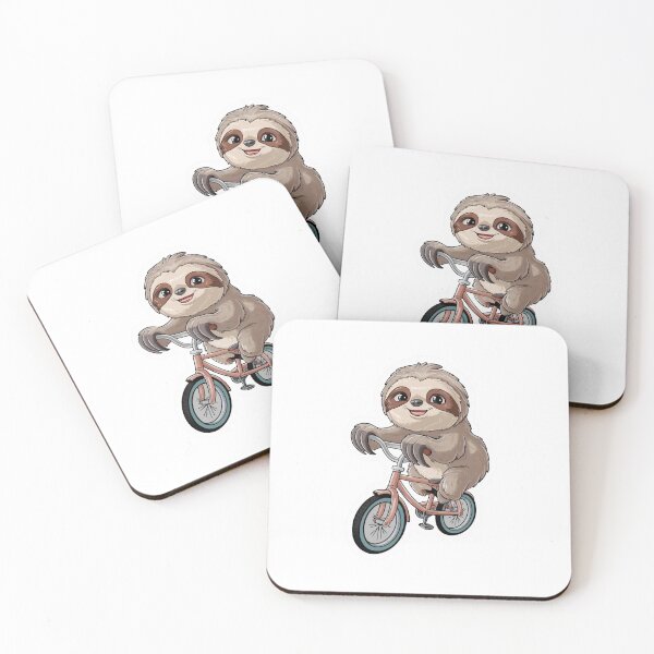 Item preview, Funny Cute Cycling Sloth for Bike Lovers Dad designed and sold by Laugh-Lines.