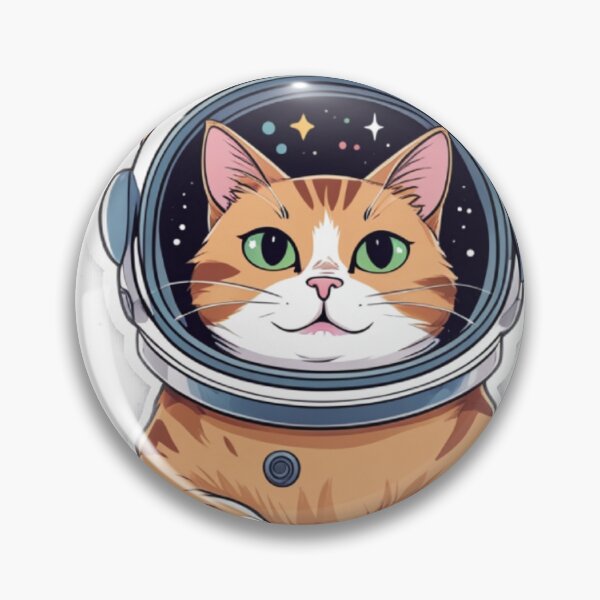 Item preview, Cats in astronaut helmets designed and sold by InsightA.