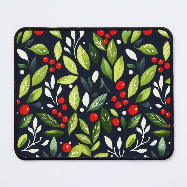 Item preview, Autumn leaves and berries in festive patterns designed and sold by Piotrek0001.