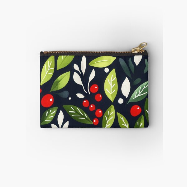 Item preview, Autumn leaves and berries in festive patterns designed and sold by Piotrek0001.