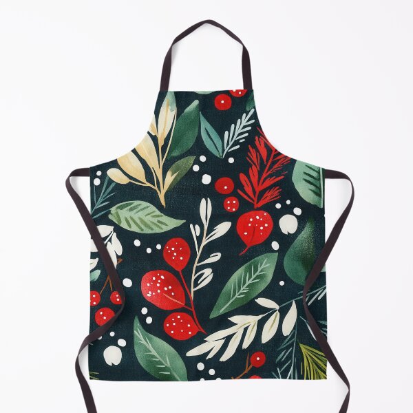 Item preview, Artistic berry branches with festive accents designed and sold by Piotrek0001.