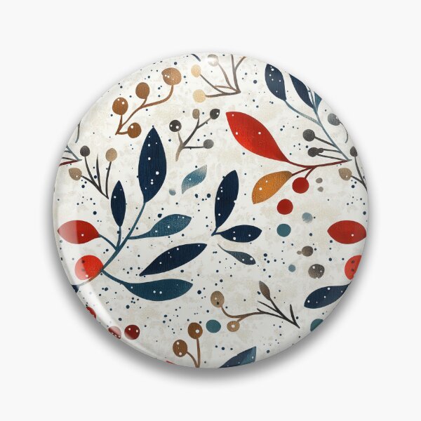 Item preview, Subtle watercolor leaves with winter vibes designed and sold by Piotrek0001.