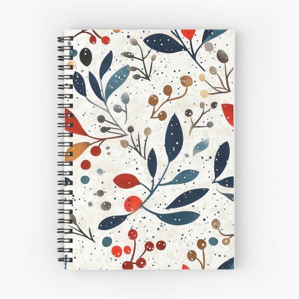 Item preview, Subtle watercolor leaves with winter vibes designed and sold by Piotrek0001.