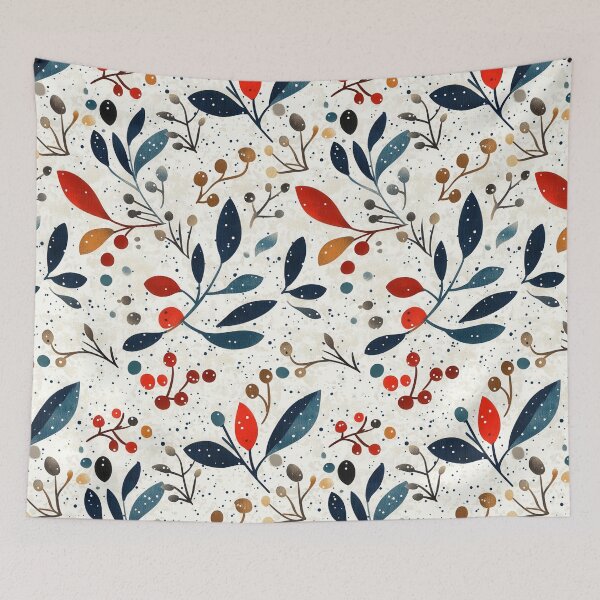 Item preview, Subtle watercolor leaves with winter vibes designed and sold by Piotrek0001.