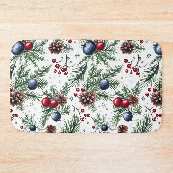 Item preview, Vintage-inspired designs with holiday nature themes designed and sold by Piotrek0001.