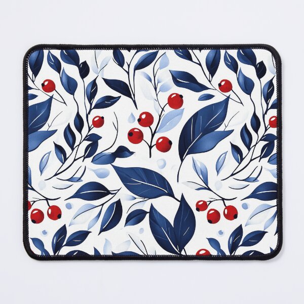 Item preview, Festive foliage and berries in classic style designed and sold by Piotrek0001.