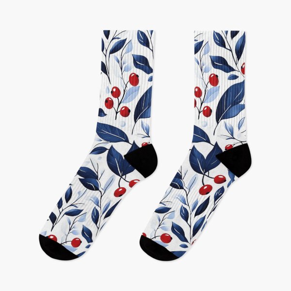 Item preview, Festive foliage and berries in classic style designed and sold by Piotrek0001.