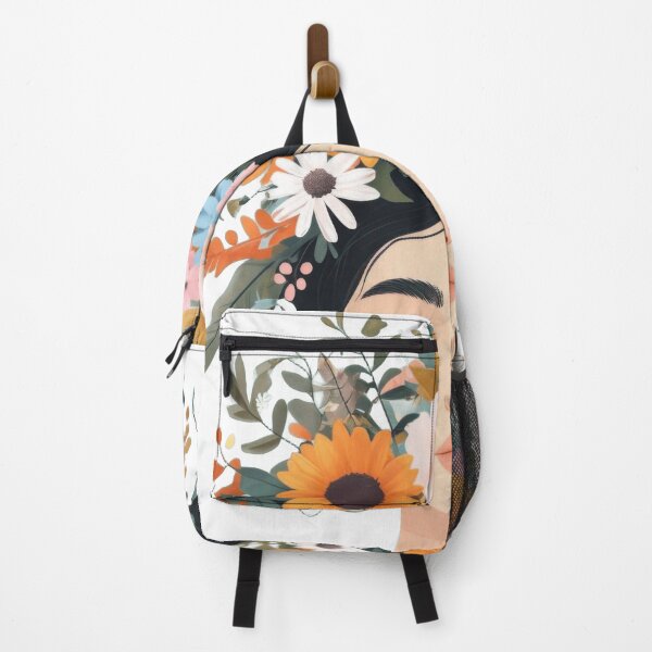 Item preview, Serene Young Woman With Floral Crown And Calm Expression designed and sold by estampavibe.